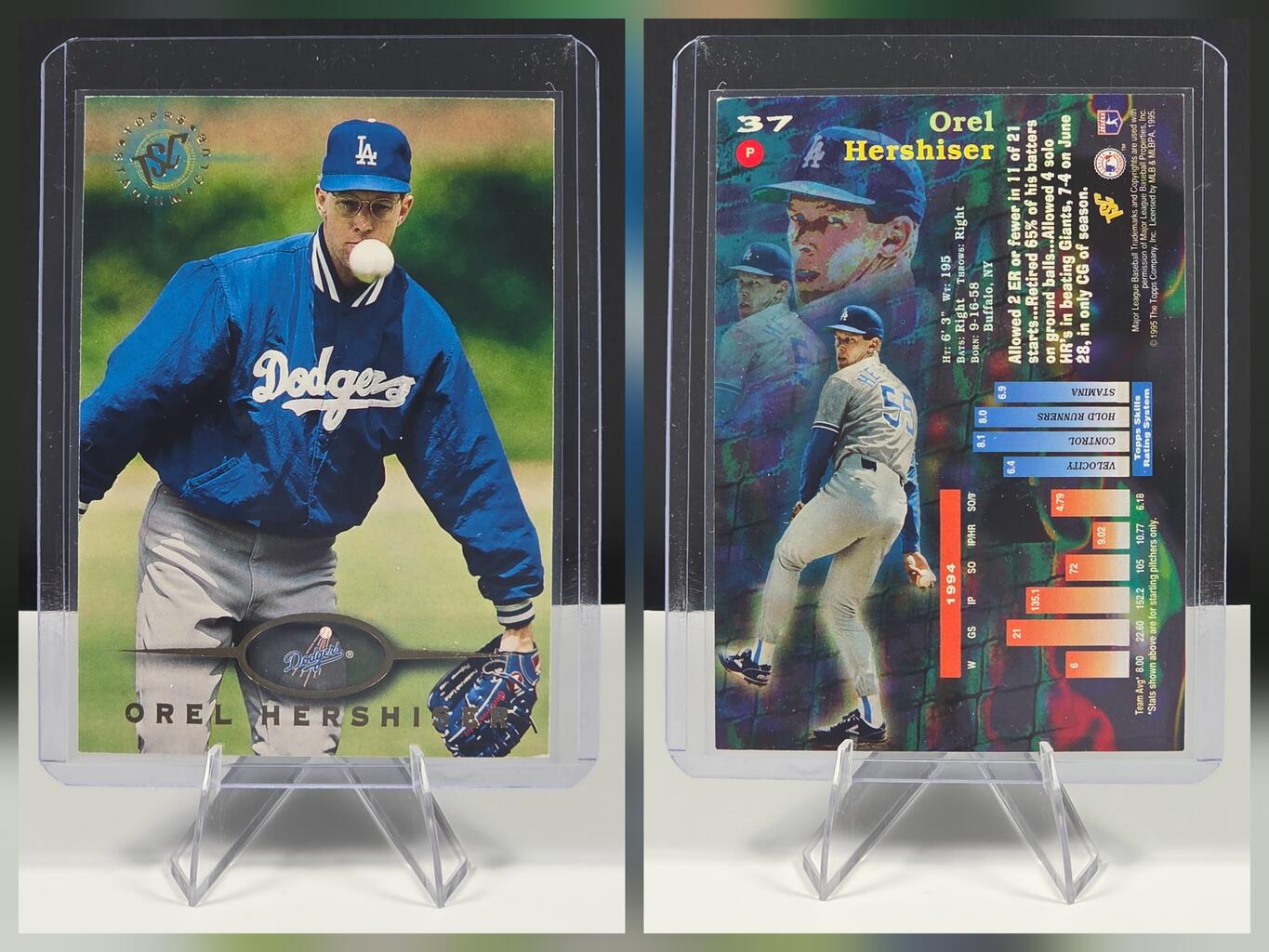 Orel Hershiser card